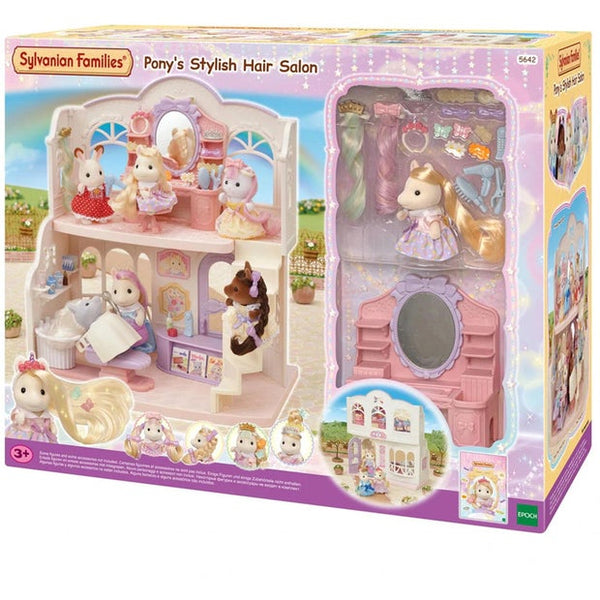 Sylvanian Families Pony's Stylish Hair Salon