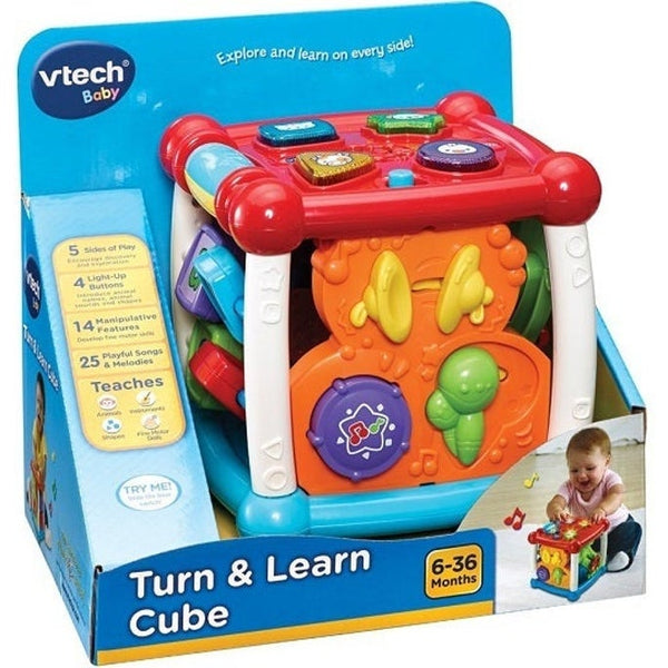 Vtech Baby Turn And Learn Cube